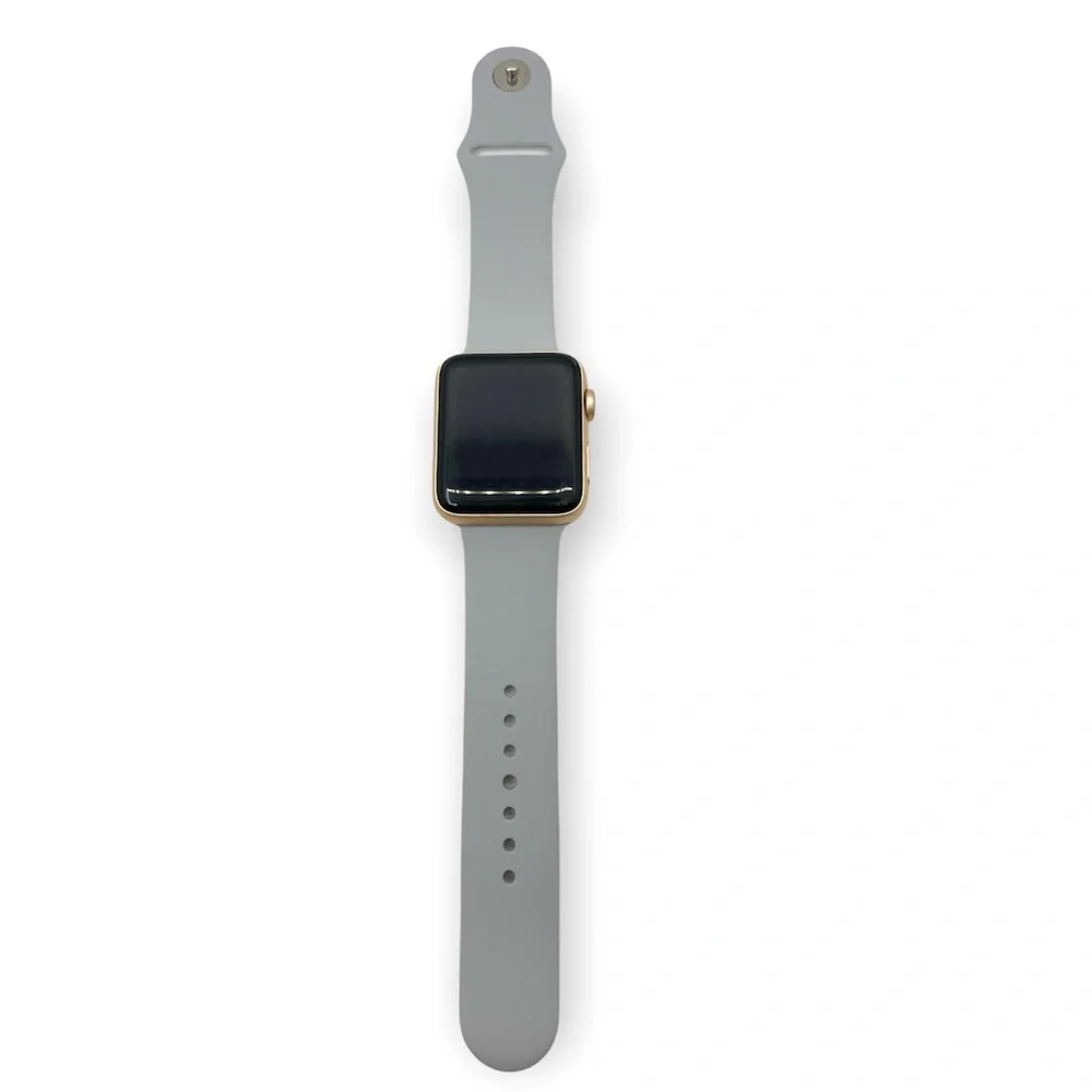 NWOT Apple Watch silicone Gray band 42/44 MM